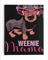 Cute Dachshund Mom t-Shirt Weiner love dog gift