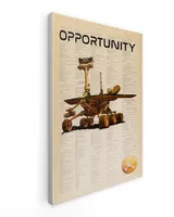 Opportunity Rover Mars Exploration Rover Vintage Poster,robots And Space Exploration Poster, Space Wall Art