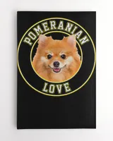 Pomeranian Love Shirt for Women, Men, Girls & Boys