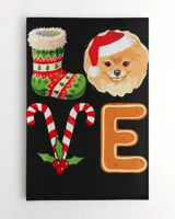Pomeranian Lover Xmas Stocking Candy Cane Christmas T-Shirt