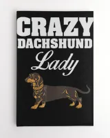 Crazy Dachshund Lady T-shirt for This Crazy Dachshund Owners