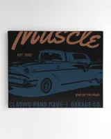 Muscle Est 1950 King Of The Road Classic Hand Made Legendary Muscle Cars Los Angeles California Usa Retro Vintage