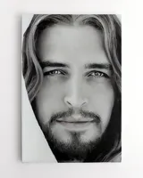 White Jesus Picture 2 - Jesus Canvas Wall Art