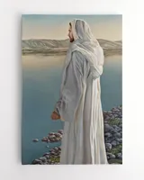 White Jesus Picture 3 - Jesus Canvas Wall Art