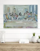 Last Supper Wall Art 9 - Last Supper Wall Decor - Best Wrapped Canvas For Dining Room - Jesus Canvas