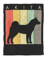 Akita Tshirt - Akita Dog Lover Gift Retro Vintage Style