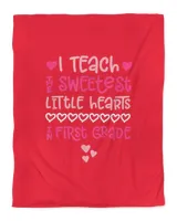 Valentines Day Teacher First 1st Grade  Cute Hearts Teach