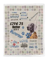 Weimaraner  Blanket - Quilt