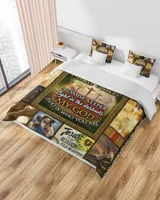 Way Maker Miracle Worker Promise Keeper Bedding