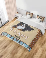 Bernese Mountain  Blanket - Quilt