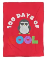 100 Days Of School T-Shirt100 Days of COOL Penguin Student Staff 100th Day of School T-Shirt_by Bless It All Tees_ copy