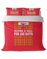 100 Days Of School Survivor T-Shirt100 Days Of School Basketball 100th Day Balls Gift For Boys T-Shirt_by Laelia Keelin_ copy