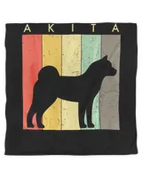 Akita Tshirt - Akita Dog Lover Gift Retro Vintage Style