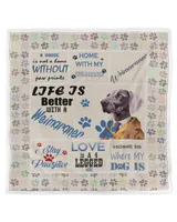 Weimaraner  Blanket - Quilt