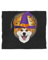 Akita Witch Halloween Costume For Men Women Kids T-Shirt