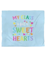 Teachers Valentines Day Shirt Class Full of Sweethearts