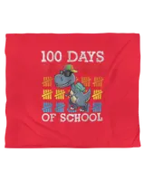 100 Days Of School T Rex Dinosaur Shirt, Kids Boys copy