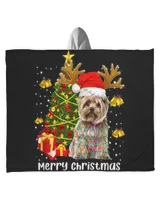 Yorkshire Terrier Tree Lights Xmas