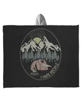 Hooded Sherpa Fleece Blanket