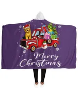 Yorkshire Terrier Xmas Red Truck