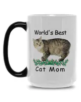 World's Best Manx Cat Tabby Mom
