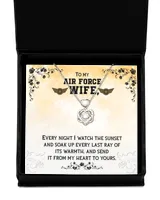 To My Air Force Wife - Gift From Husband With Message Card