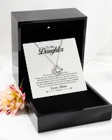 Personalized To My Daughter Necklace - "My Greatest Joy"