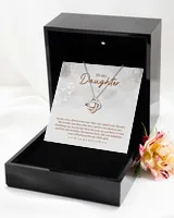 To My Daughter Necklace - "You Are My Pride and Joy"