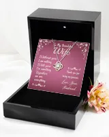 To My Beautiful Wife - Gift From Husband With Message Card