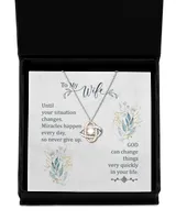 Love Knot Rose Gold Necklace