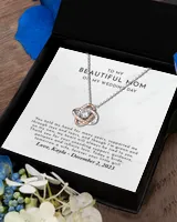 Mother of the Bride Gift from Daughter, Mother of the Bride Gifts, Mom Wedding Gift from Bride, Mother of the Bride Necklace, Gifts For Mom