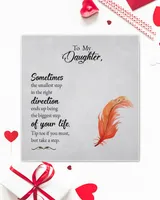 To my daughter-Sometimes the smallest step