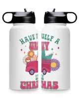 Have Yourself a Groovy Little Christmas Skinny Tumbler