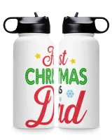 Our 1st Family Christmas, First Christmas As Dad Wine Tumbler (12 oz)