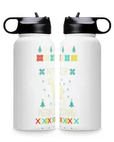 Rottweiler Merry Christmas Skinny Tumbler