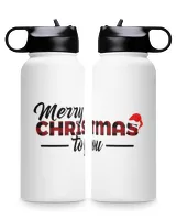 A Great Premium Water Bottle Merry Christmas To You