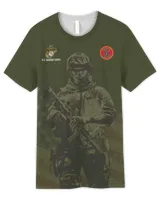 1st Battalion 11th Marines Alpha Battery Hawaiian Shirt