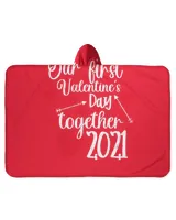 Our First Valentines Day Together 2021 T-Shirt