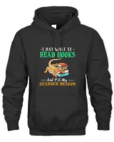 I Just Want To Read Books And Pet My Bearded Dragon Bookworm