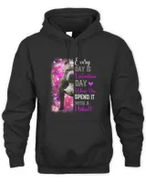 Womens Pitbull Mom Funny Valentines Day Dog Lovers Bully Pitty