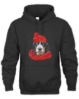 Border Collie Dog Santa Christmas Tree Lights Xmas1