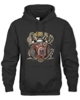 Irish Setter Dog Medieval Victorian Gothic Steampunk