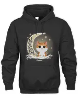 Love My Watercolor Cute Cats To The Moon And Back Personalized Shirt QTCAT170223CSA1