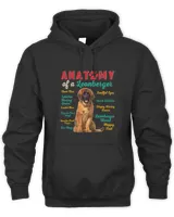 Vintage Anatomy Of A Leonberger Funny Dog Owner Lover Family