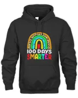 100 Days Smarter Leopard Rainbow Groovy Teachers Students