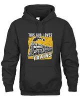 This Kid loves Trains Locomotive Train