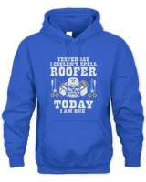 Roofer Funny Retro Roofing Roof Equipment Job Repair631