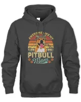 Womens Vintage Awesome Like My Pitbull Mom Dog Mom