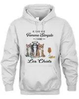 femme simple chats apero