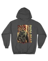 Personalized Hoodie - Gift For Dad-Grandpa - Papa Bear Forest Us